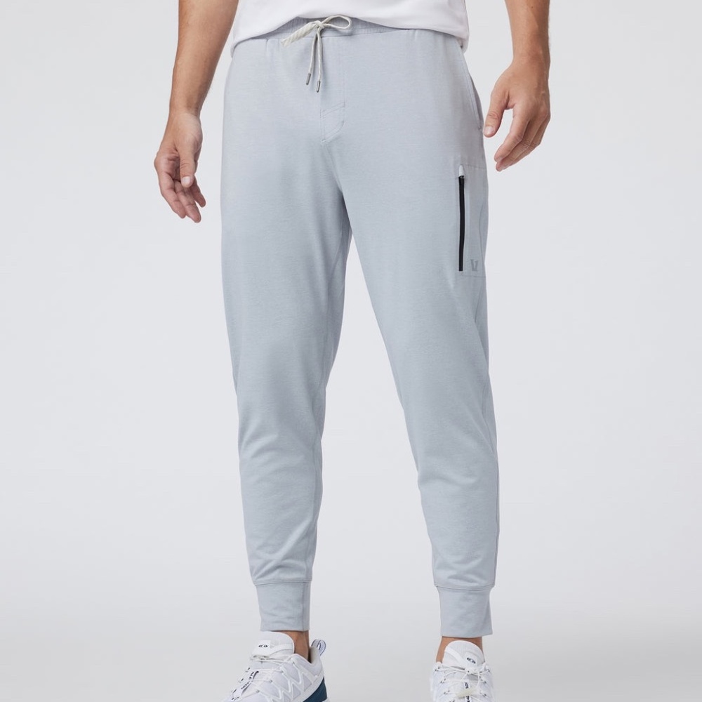Vuori Men's Sunday Performance Jogger Platinum Heather XS